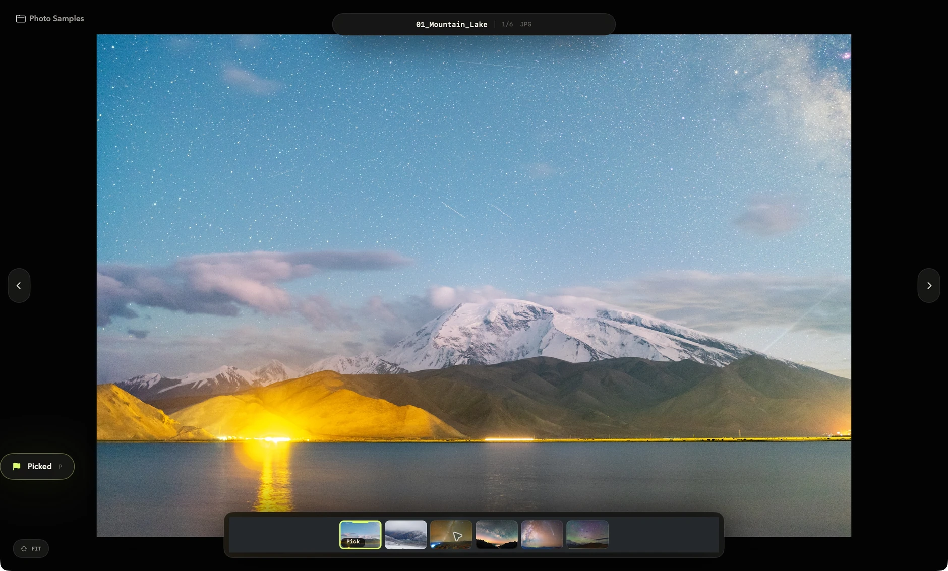 Siftroom keyboard culling with review flags and the filmstrip